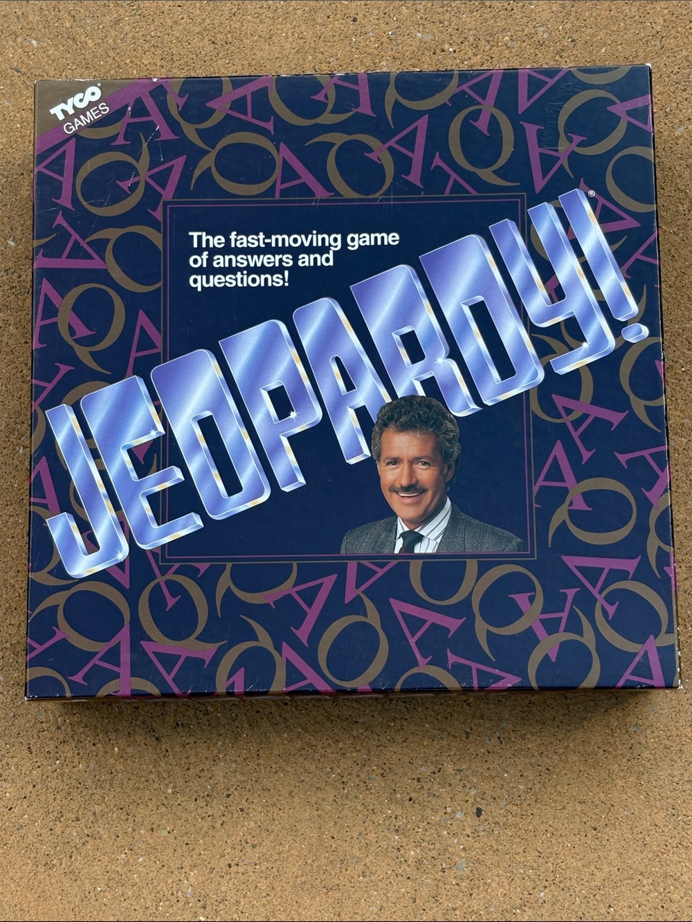 Vintage Jeopardy Alex Trebek Board Game by Tyco from 1992 Classic Trivia